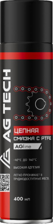 Цепная смазка с PTFE 400мл (AG1094+)